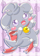 amount:solo atmosphere:frilly-background bell body-type:semi-anthro series:pokemon species:espurr style:abstract-background style:outline style:playful style:striped-background // 1605x2224 // 1.9MB