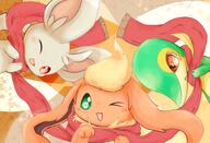 amount:pair body-type:feral body-type:semi-anthro hall-of-fame:bronze species:minccino style:kawaii style:kemono wink // 2081x1419 // 251KB