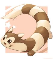 amount:solo body-type:feral species:furret style:kawaii style:tan // 2111x2330 // 201KB
