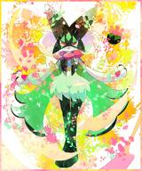 amount:solo body-type:anthro species:meowscarada style:kemono style:splat // 1500x1800 // 525KB