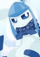amount:solo body-type:feral scarf series:eeveelutions series:pokemon species:glaceon style:kawaii // 2887x4096 // 384KB