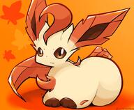 amount:solo atmosphere:autumn body-type:feral loafing oc species:autumn-leafeon style:kawaii // 2436x2000 // 299KB