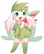 amount:solo body-type:anthro body-type:semi-anthro dress species:shaymin style:kemono sundress // 674x839 // 307KB