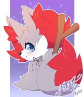 amount:solo body-type:feral freckles oc species:fennekin species:shiny-pokemon style:kawaii style:outline // 860x995 // 91KB