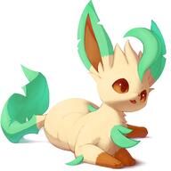 amount:solo artist:plattyneko body-type:feral series:eeveelutions series:pokemon species:leafeon // 1200x1200 // 1.1MB