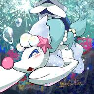 amount:solo atmosphere:coral-reef atmosphere:sunlight atmosphere:undersea body-type:semi-anthro species:primarina style:circle-sparkles style:kawaii style:sunrays // 1280x1280 // 241KB