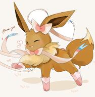 amount:solo body-type:feral imitation series:pokemon sock species:eevee style:girly style:kawaii // 1384x1410 // 160KB