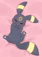 amount:solo atmosphere:bedroom body-type:feral body-type:slightly-chubby happy series:eeveelutions series:pokemon species:umbreon style:girly style:playful UwU // 960x1280 // 67KB