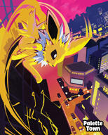 amount:solo atmosphere:city body-type:feral hall-of-fame:bronze series:eeveelutions series:pokemon species:jolteon style:lineless // 500x625 // 302KB