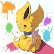 amount:solo body-type:feral collar series:eeveelutions series:pokemon species:jolteon // 3000x3000 // 391KB