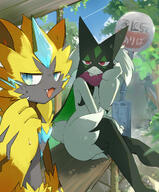 amount:solo body-type:anthro series:pokemon species:cat species:meowscarada tagme // 2400x2900 // 6.0MB