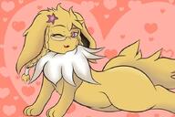 amount:solo atmosphere:valentines-day body-type:feral body-type:semi-anthro feminine flower glasses nerdy series:eeveelutions series:pokemon species:jolteon style:girly visual-teasing wearing-flower // 720x480 // 343KB