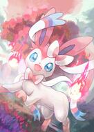 amount:solo atmosphere:powerful body-type:feral fire series:eeveelutions series:pokemon species:sylveon style:painted // 800x1131 // 114KB