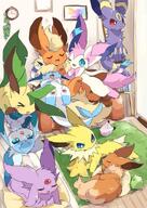 amount:multiple atmosphere:home body-type:feral grouping:all-eeveelutions style:kawaii // 678x960 // 118KB