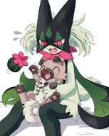 amount:pair amount:solo body-type:anthro body-type:feral series:pokemon species:meowscarada species:rockruff // 1278x1600 // 1.2MB