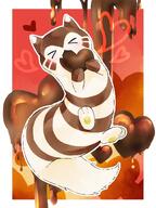 amount:solo atmosphere:valentines-day body-type:feral chocolate species:furret style:girly style:outline style:painted // 900x1200 // 138KB