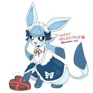 amount:solo atmosphere:valentines-day body-type:feral chocolate maid outfit series:eeveelutions series:pokemon species:vaporeon // 2048x2048 // 272KB