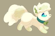 amount:solo body-type:feral lime oc species:alolan-vulpix species:food-creature style:kawaii // 3000x2000 // 187KB