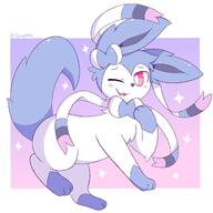 amount:solo body-type:feral series:eeveelutions series:pokemon species:sylveon style:girly style:sparkly visual-teasing // 2048x2048 // 231KB