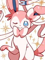 amount:solo body-type:feral series:eeveelutions series:pokemon species:sylveon style:girly style:kawaii style:sparkly // 1536x2000 // 268KB