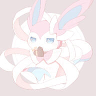 amount:solo body-type:feral chocolate series:eeveelutions series:pokemon species:sylveon style:faded visibly-shy // 1000x1000 // 354KB