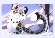 amount:solo atmosphere:mountains atmosphere:snowy body-type:feral hall-of-fame:bronze species:cat style:kawaii // 1414x982 // 146KB