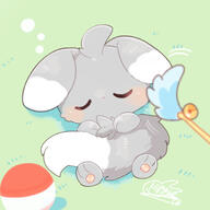 amount:solo body-type:semi-anthro series:pokemon species:espurr style:intentional-blur style:playful // 1620x1620 // 174KB