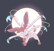 amount:solo annoyed atmosphere:powerful body-type:feral series:eeveelutions series:pokemon species:sylveon // 1425x1329 // 105KB