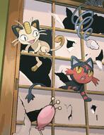 amount:multiple atmosphere:home body-type:feral gremlin-behavior grouping:cat-pokemon species:glameow species:litten species:meowth species:skitty style:painted // 3134x4093 // 1.2MB