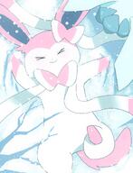 amount:solo atmosphere:snowy body-type:feral series:eeveelutions series:pokemon species:sylveon style:playful // 1563x2048 // 289KB