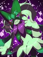 amount:solo body-type:anthro body-type:semi-anthro species:meowscarada style:contrasting-colors // 768x1024 // 130KB