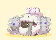 amount:multiple body-type:feral series:pokemon species:espurr species:shiny-pokemon species:wooloo style:kawaii // 699x502 // 43KB
