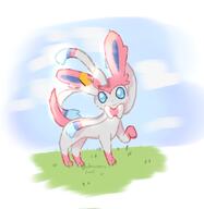 amount:solo atmosphere:sunlight body-type:feral butterflies series:eeveelutions series:pokemon species:sylveon style:painted style:playful style:simple-colors style:very-playful // 1997x2048 // 148KB