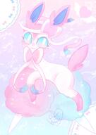 amount:solo body-type:feral candy cotton-candy hall-of-fame:bronze heart-eyes series:eeveelutions series:pokemon species:sylveon style:dithering style:girly style:pastel-colors // 1448x2048 // 247KB
