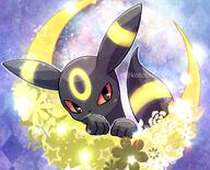 amount:solo atmosphere:night body-type:feral moon series:eeveelutions series:pokemon species:umbreon style:glow // 1200x967 // 216KB