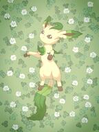 amount:solo atmosphere:field body-type:feral series:eeveelutions series:pokemon species:leafeon // 1536x2048 // 245KB
