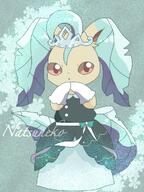 amount:solo atmosphere:regal body-type:anthro body-type:semi-anthro drooping-ears outfit princess series:eeveelutions series:pokemon species:leafeon style:abstract-background style:girly style:kemono style:sparkly // 768x1024 // 168KB