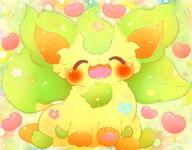 amount:solo body-type:feral series:eeveelutions series:pokemon species:leafeon style:girly style:kawaii style:playful // 1354x1061 // 140KB