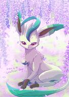 amount:solo atmosphere:anime atmosphere:petals body-type:feral hall-of-fame:bronze hall-of-fame:gold hall-of-fame:silver series:eeveelutions series:pokemon species:leafeon style:colored-lines style:intentional-blur style:kawaii style:painted wisteria // 2893x4092 // 1.0MB