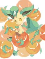 amount:solo body-type:feral series:eeveelutions series:pokemon species:leafeon style:kawaii style:painted tomato // 1568x2048 // 195KB