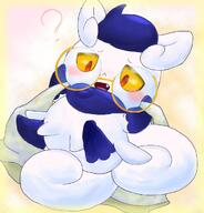 amount:solo body-type:semi-anthro body-type:slightly-chubby glasses species:meowstic style:painted // 960x1000 // 130KB