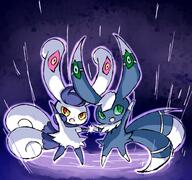 amount:pair atmosphere:powerful body-type:semi-anthro hall-of-fame:bronze species:meowstic style:outline telekinesis // 798x748 // 706KB