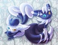 amount:pair atmosphere:fancy body-type:feral body-type:semi-anthro hall-of-fame:bronze heterochromia species:meowstic style:detailed-pattern style:painted // 1300x1000 // 299KB