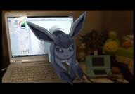 amount:solo body-type:feral coming-out-of-drawing series:eeveelutions series:pokemon species:glaceon style:kawaii // 753x527 // 396KB