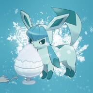 amount:solo body-type:feral series:eeveelutions series:pokemon shaved-ice species:glaceon style:blue // 805x805 // 72KB