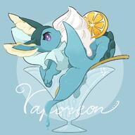 amount:solo body-type:feral cup food lick series:eeveelutions series:pokemon species:vaporeon style:simple-cell-shading // 1000x1000 // 93KB