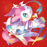amount:solo bell body-type:feral series:eeveelutions series:pokemon species:sylveon style:painted // 1334x1334 // 143KB
