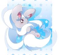 amount:solo atmosphere:stary body-type:semi-anthro species:cinccino style:blue style:kawaii style:outline style:pastel-colors style:playful style:white-border // 1200x1124 // 106KB