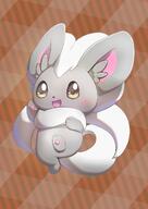 amount:solo body-type:semi-anthro species:cinccino style:abstract-background style:kawaii style:striped-background // 848x1200 // 92KB