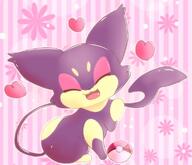 amount:solo body-type:feral pokeball species:purrloin style:abstract-background style:girly style:outline style:playful style:striped-background // 581x500 // 41KB
